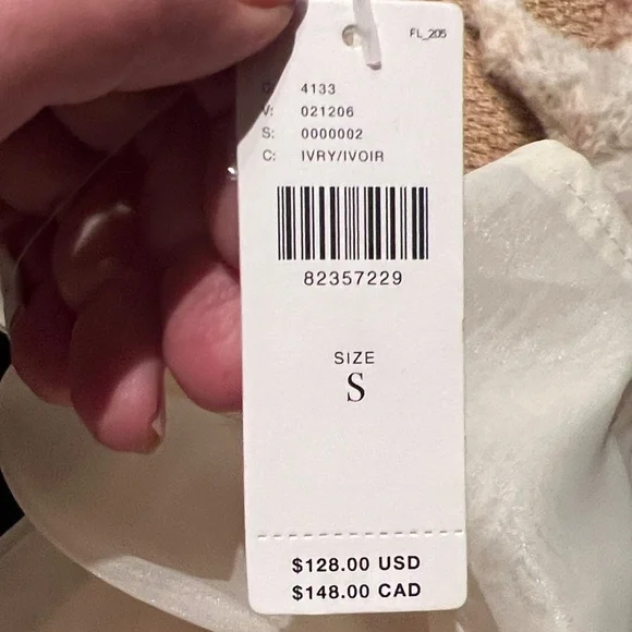 Dolan Cream Trench Coat - Picture 6 of 7